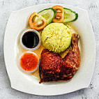 Nasi Ayam Bijan inside