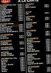 Nabab Kebab menu