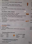 Le Régal menu