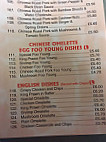 Wah Lai Chinese Takeaway menu