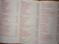 Merrimac Chinese Take Away menu