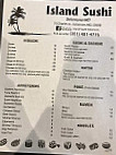 Island Sushi menu