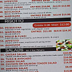 Appetito Pizza menu