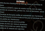 Le Canard Laque menu