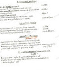 L'ambassade menu