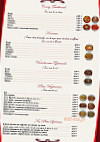 Rani Restaurant Traiteur menu