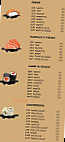 Un Sushi menu