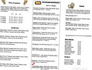 Don's Pizza Pasta menu