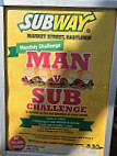 Subway Eastleigh menu