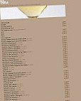 La Bûcherie menu