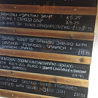 Allington Cafe menu