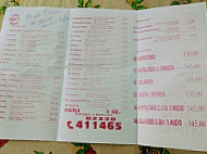 Lo De Tula menu