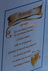 Le Bellevue menu