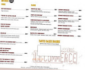 Brasserie du Commerce menu