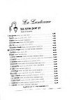 La Lanterna menu