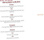 Les Negociants menu