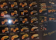 Big Ben Burger menu