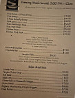 West Side Diner menu