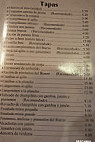 Casa Marcos menu