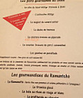 Ramuntcho Dax menu