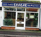 Saagar Indian Takeaway outside