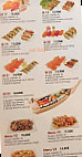 Sushi Sushi menu