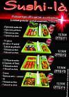 Sushi-là menu