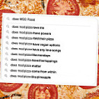 Mod Pizza menu