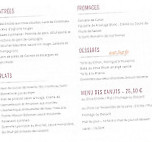 Le Bouchon des Cordeliers menu