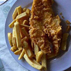 Fishermans Pier Fish Chip Van inside