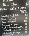 Huitres et compagnie-Cabane a huitres menu