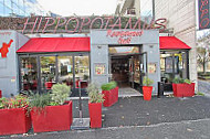 Hippopotamus outside