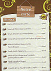 La Pinède menu