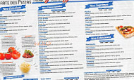 Delicia Pizza menu