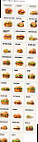 Burger King menu