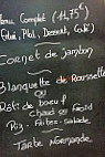 Le Central menu