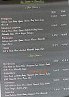 Bella Pizza menu