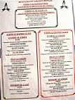 Golden Bengal menu