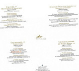 La Palme d'Or menu