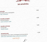 Restaurant Cafe des Arts menu