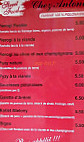 Chez Antoni menu