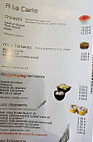 Esprit Sushi menu