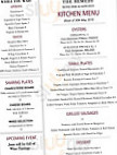 The Remedy Wine And Kitchen menu