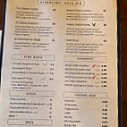 John Benny's Pub menu