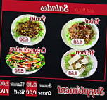 Kebab d'Arcis menu