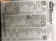 Mr Goody's menu