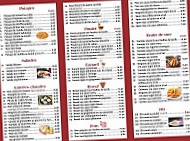 Shanghai menu