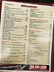 Spicy's menu