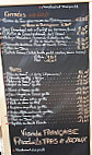 L'auberge du Vigneron menu