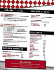 K's Cafe menu